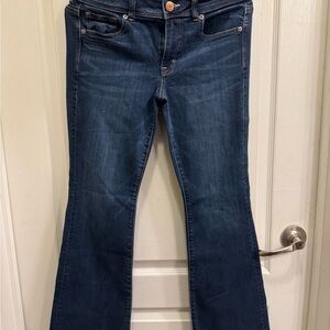 American Eagle Outfitters Dark Blue Flare Jeans